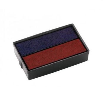Colop E/10/2 Rep Pads Blue/Red PK2