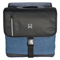 bolso doble de ejecutivo negro y azul 30 l willex