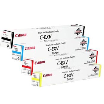 Original Multipack Canon iR ADVANCE DX C5740i Printer Toner Cartridges (4 Pack) -0481C002