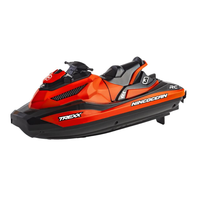 ninco - moto de agua radio control trexx con 2 motores emisora 24ghz y bateria de 37v 245x22x9 cm nh99038