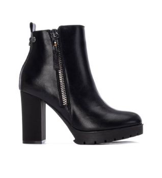 Refresh para mujer. 17292901-NEGRO Botines 172929 negro (39), más de 10cm, Cremallera, Casual
