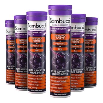 Sambucol Effervescent Immuno Forte x 6