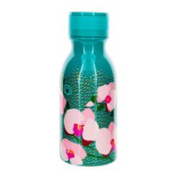 botella termo 40 cl  turquesa silicona  18 x 7 x 7 cm