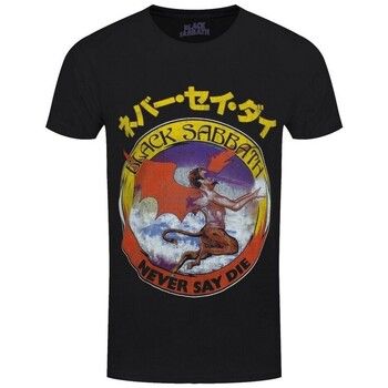 Black Sabbath Camiseta manga larga Never Say Die para mujer