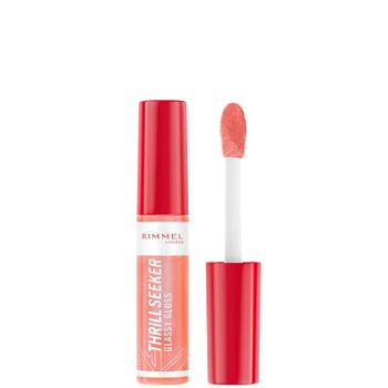 Rimmel London Thrill Seeker Glassy Lip Gloss 10ml (Various Shades) - 250 Peachy Vibes