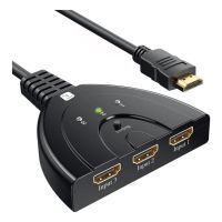 conmutador de video techly idata hdmi-3f8k hdmi 21 8k usb-c