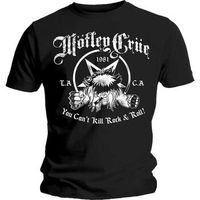 motley crue camiseta manga larga you cant kill rock roll para hombre