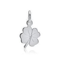 colgante de plata 925 trebol