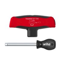 wiha destornillador dinamometrico con mngo en t torquevario-s t con limitacion del par de apriete de ajuste variable 29233