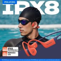 auriculares bluetooth de conduccion osea polvcdg con 32 gb de memoria auriculares para natacion ipx8 bluetooth 54 material de silicona nuevo modelo x16 2024