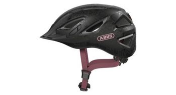 Casco abus urban i 3 0 flower art   negro