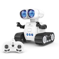 robot de control remoto programable en miniatura de 24ghz juguete robot marchante omnidireccional con luces led multif