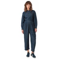 skfk mono trousers amatza-gots - raw denim para mujer