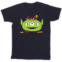disney camiseta alien pumpkin basket para nina