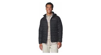 Chaqueta de plumon columbia delta ridge negra