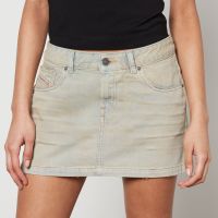 diesel de-ron denim mini skirt - w32