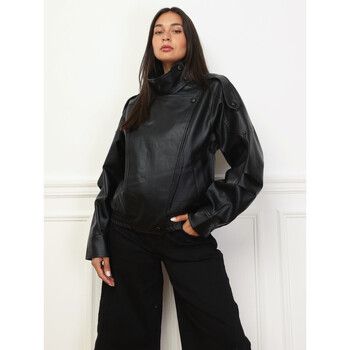 La Modeuse Cazadora de cuero 79622_P189507 para mujer