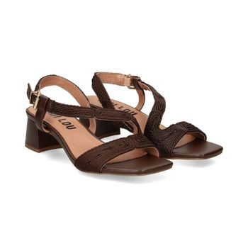 Bibi Lou Sandalias Con Tacón Mujer - Marrón Talla 37