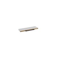 estante de pared flotante blanco de 80 cm