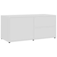 mueble para tv madera contrachapada blanco 80x34x36 cm vidaxl
