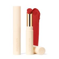 guerlain labiales kisskiss bee glow matte recarga - color intenso y confort en version sostenible