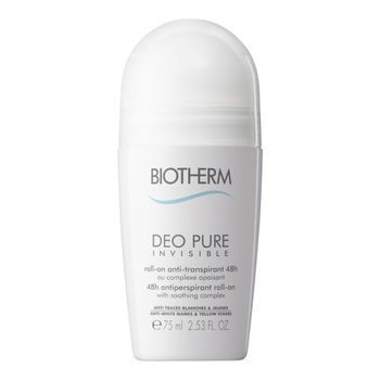 Biotherm Deo Pure Biotherm Deo Pure Invisible Roll on 48H desodorante, 75ml