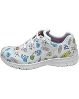 de dian zapato de cordones laboral altea estampado para planti blanco