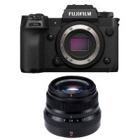 camara mirrorless fujifilm x-h2 402mp 8k 35mm f2 wifi bluetooth