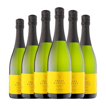 Trias Batlle Brut Nature Cava Reserva 75 Cl 11.5% Vol. (pack De 6 Unidades)