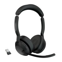 jabra evolve2 55 uc auriculares bluetooth para oficinacentro de llamadas negros