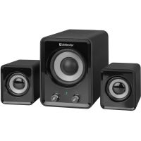 altavoces defender 21 alambricos 11 w usb con bajos ajustables para pc
