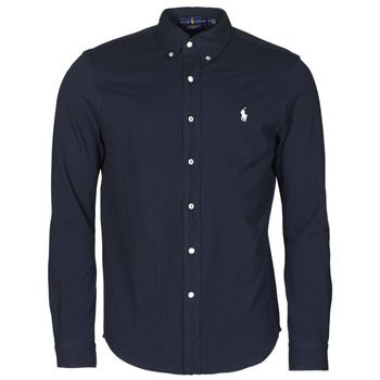 Polo Ralph Lauren Camisa manga larga CAMISA AJUSTADA CON CUELLO ABOTONADO EN POLO FEATHERWEIGHT para hombre