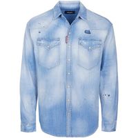 dsquared camisa manga larga - para hombre