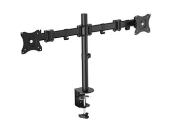 SOPORTE PANTALLA PARA MESA DOS BRAZOS 2 PANTALLAS 13