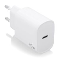 aisens a110-0752 cargador 20w usb-c pd30 1 puerto 1xusb-c blanco