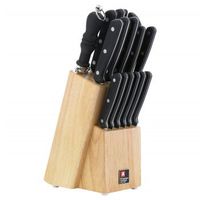 juego cuchillos cocina y soporte cucina 15 pzas richardson sheffield