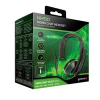 gioteck - xh-50 mono chat headset color verde xbox one