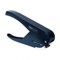 rapesco 1-hole medium duty punch 26 sheets black