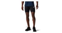 pantalon corto asics core run negro