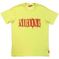 nirvana camiseta unplugged in utero angel para mujer