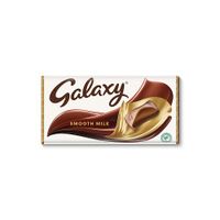 galaxy milk chocolate bar