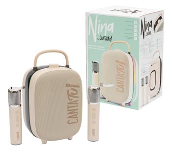 Canta Tu 8056379200376 altavoz portátil o de fiesta Altavoz para fiestas Beige 20 W