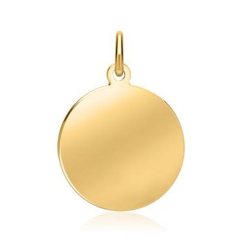 8 quilates colgante de oro
