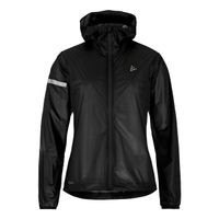 craft pro hydro lightweight chaqueta para correr mujeres - negro negro