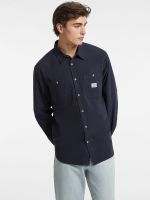 camisa de manga larga con bolsillos