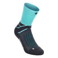bauerfeind run performance mid cut  calcetines para correr hombres-mint