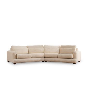 Sofá 4 Plazas River Izquierdo Xc Left-2r Beige