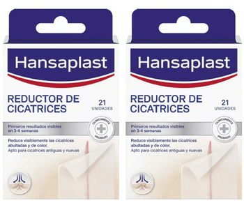 Hansaplast Reductor de Cicatrices 2x21 uds