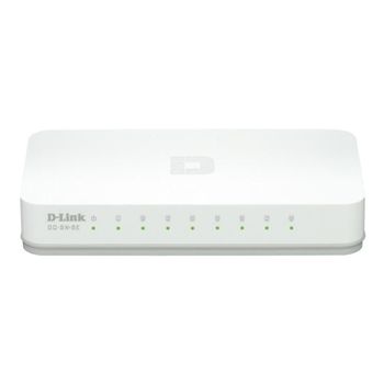 Conmutador D-Link GO-SW-8E/E No Administrado Fast Ethernet 8 Puertos