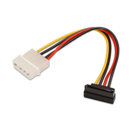 aisens a131-0160 cable de alimentacion molex 4pin macho a sata hembra 16cm